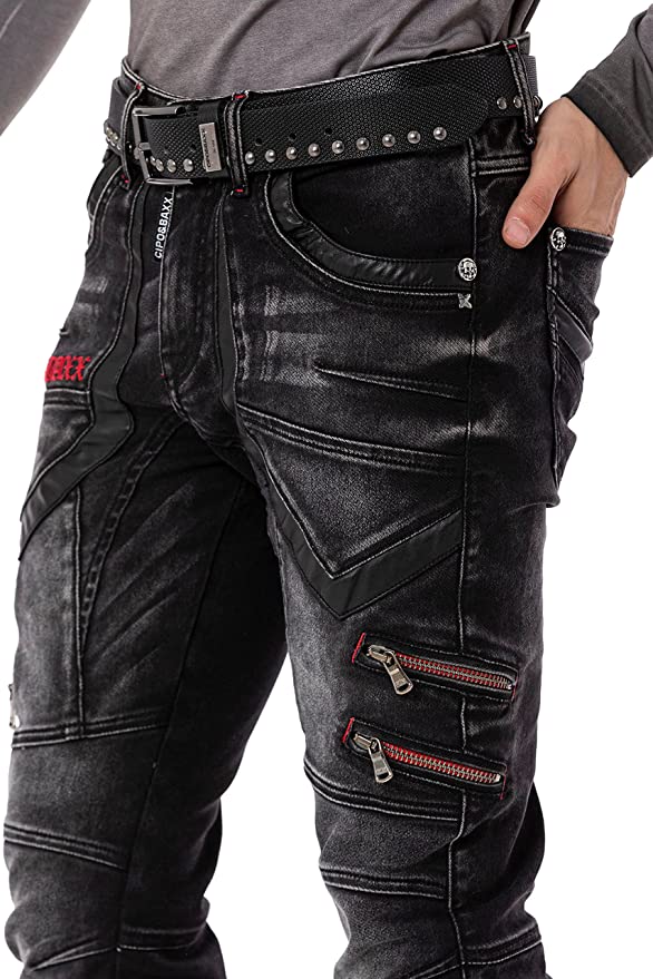 Cipo & Baxx NEAPEL Herren Cargo Jeans CD795