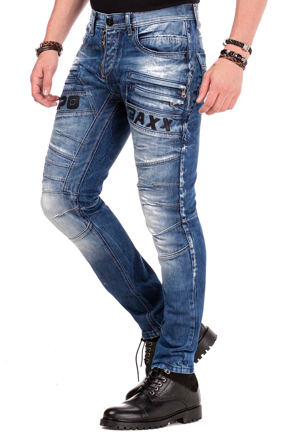 Cipo & Baxx OMAHA Herren Jeans Denim CD491