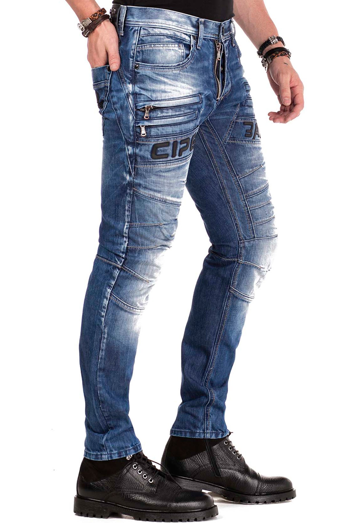 Cipo & Baxx OMAHA Herren Jeans Denim CD491