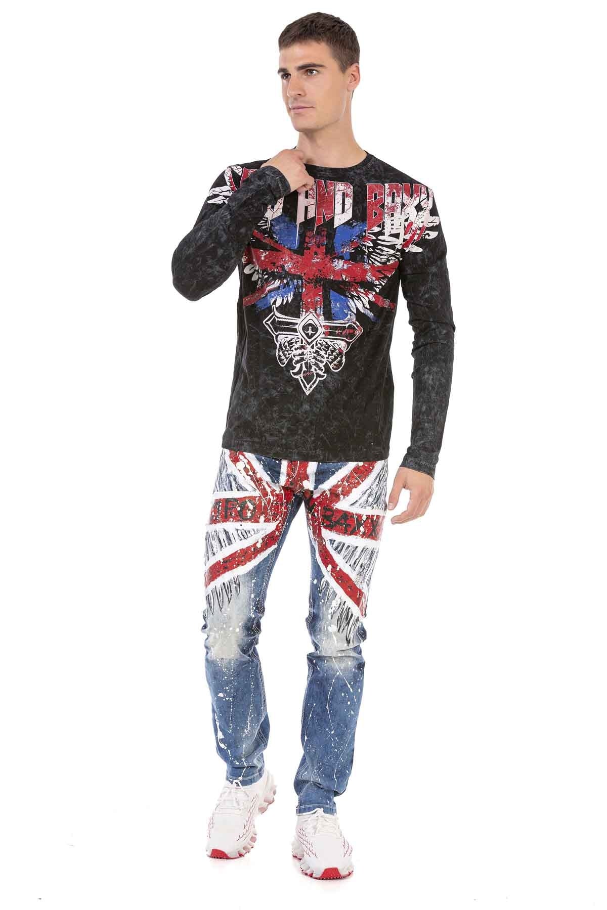 Cipo & Baxx KENSINGTON Herren Shirt CL485