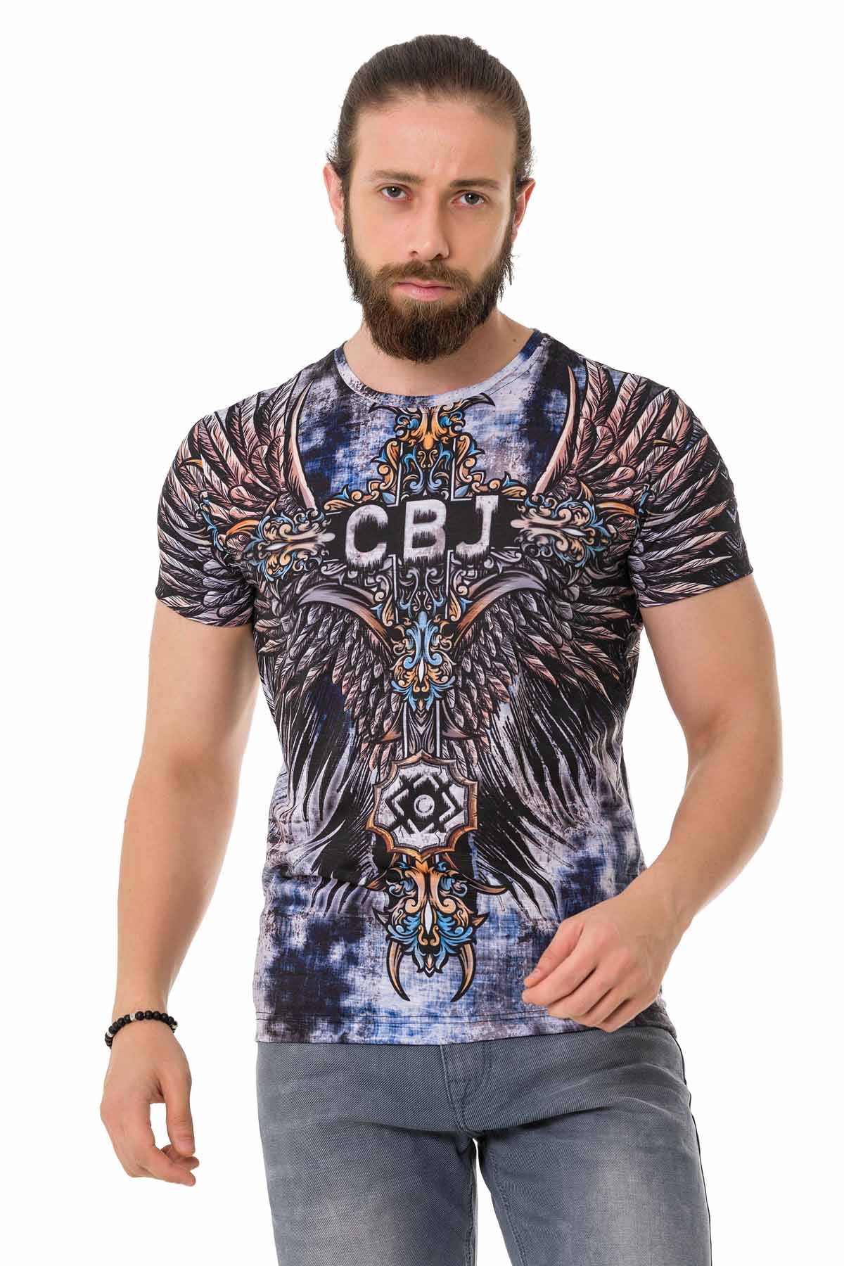 CT717 T-shirt da Uomo - CIPO & BAXX CT717 T-shirt da Uomo - CIPO & BAXX