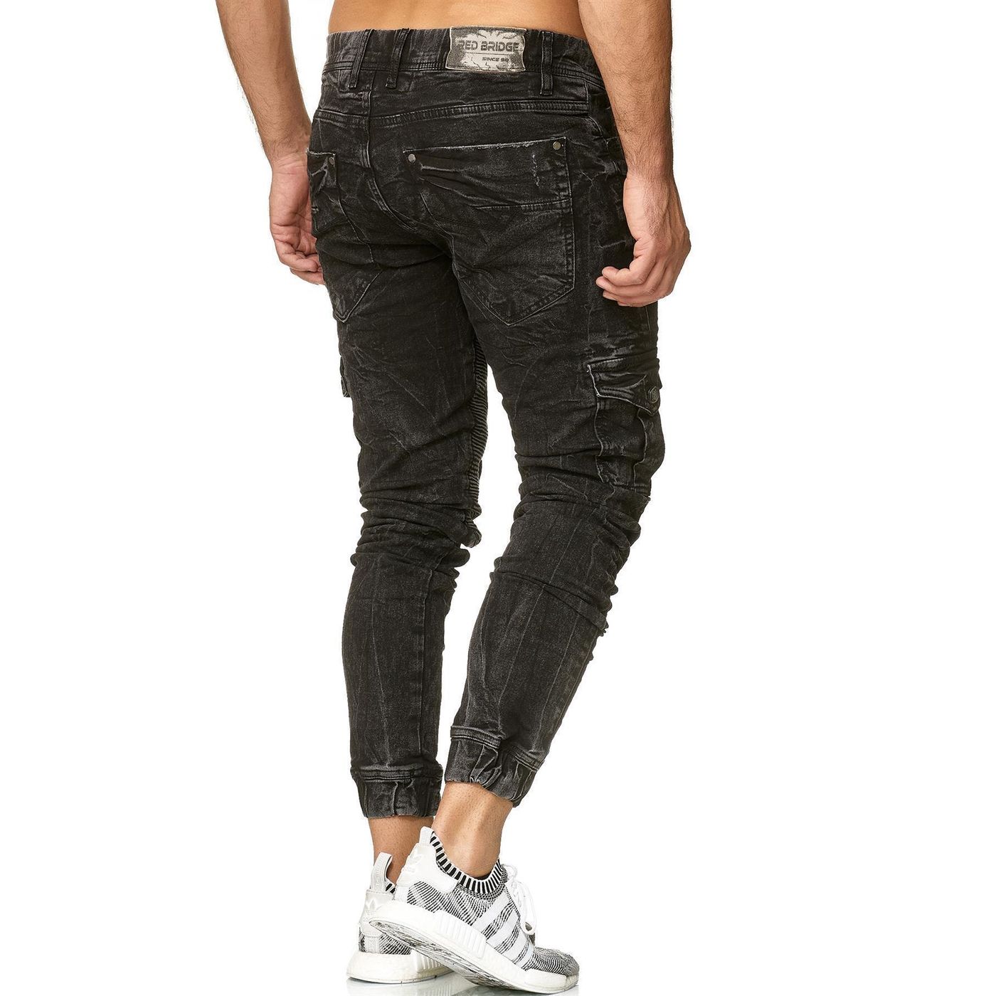 Redbridge FRESNO Herren Jeans Black M4208