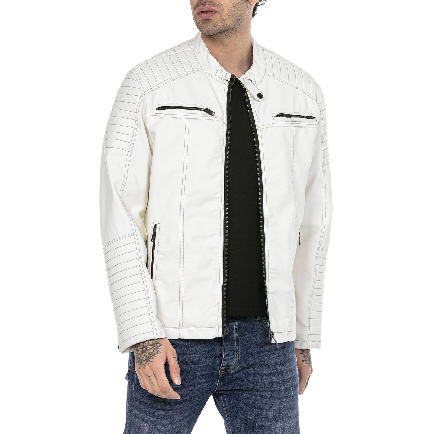 Redbridge NAPOLI men's jacket M6013AIR WHITE