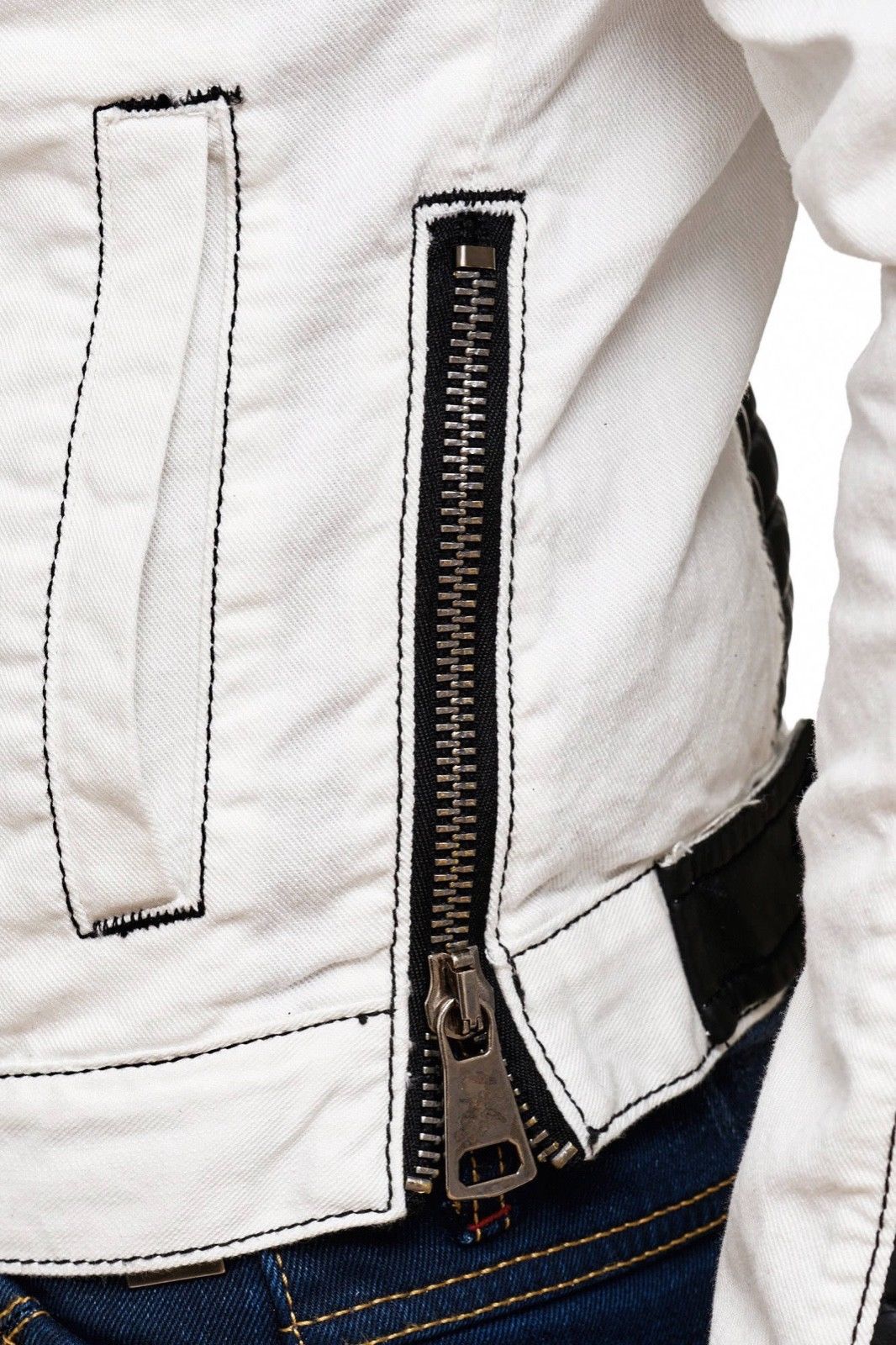 Cipo & Baxx HELL RACER Herren Jeans Jacke Denim CJ163