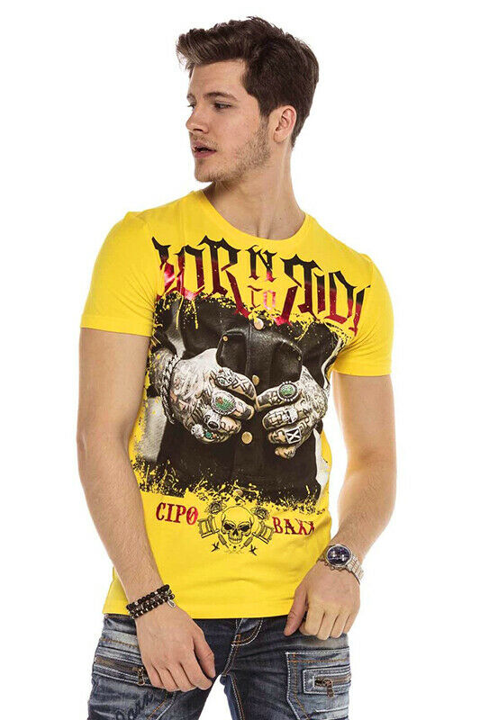 Cipo & Baxx GANG Herren T-Shirt CT542